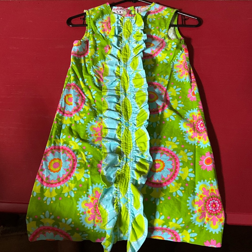 Red Beans size 10 girls dress